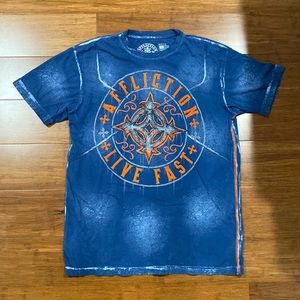 Men’s Affliction Short Sleeve Live Fast Edition